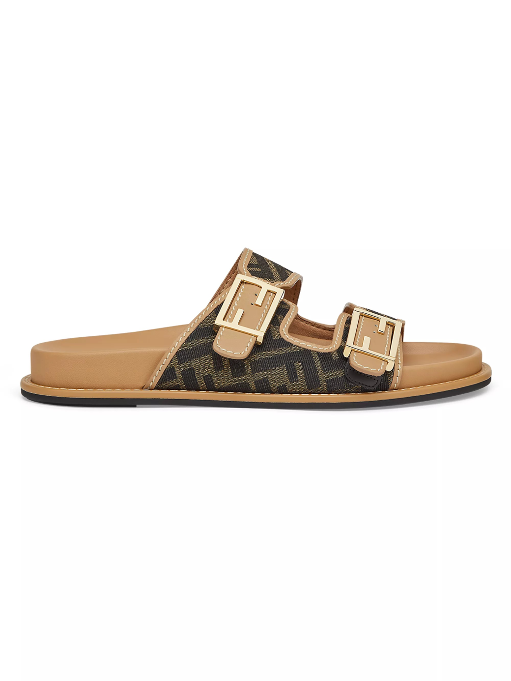 Logo Canvas Flat Sandals - Image 5